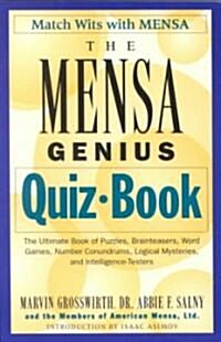 The Mensa Genius Quiz Book (Paperback)