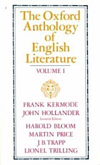 [중고] The Oxford Anthology of English Literature: Two-Volume Edition Volume I: The Middle Ages Through the Eighteenth Century (Paperback)