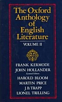 [중고] The Oxford Anthology of English Literature: 1800 to the Present (Paperback)