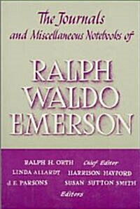 Journals and Miscellaneous Notebooks of Ralph Waldo Emerson (Hardcover)