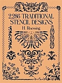 2,286 Traditional Stencil Designs (Paperback)