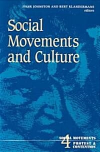 Social Movements and Culture: Volume 4 (Paperback)