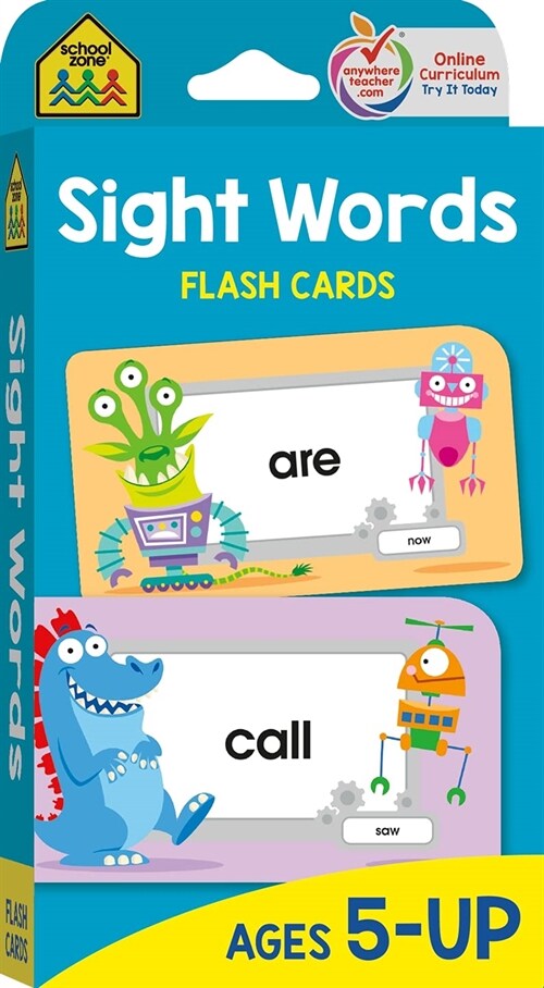 School Zone Sight Words Flash Cards (Paperback)