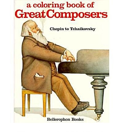Great Composers Coloring Book (Paperback)
