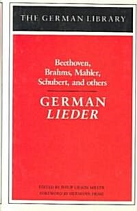 German Lieder (Hardcover)