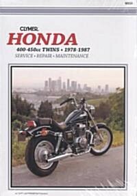 Honda CB/CM400-450 & CMX450 Motorcycle (1978-1987) Service Repair Manual (Paperback, 4th ed.)