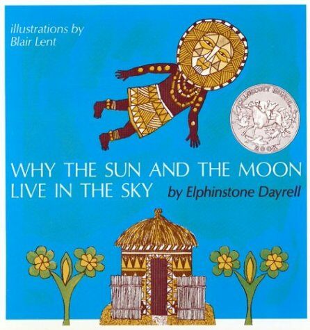 [중고] Why the Sun and the Moon Live in the Sky: An African Folktale (Paperback)
