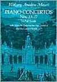Piano Concertos Nos. 23-27 in Full Score (Paperback)
