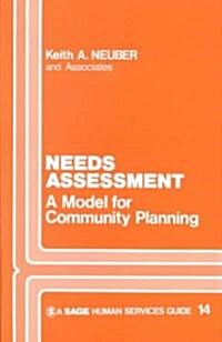 Needs Assessment: A Model for Community Planning (Paperback)