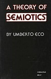 A Theory of Semiotics (Paperback)