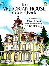 The Victorian House Coloring Book (Paperback)