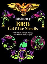 Bird Cut and Use Stencils (Paperback)