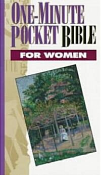 One-Minute Pocket Bible for Women (Paperback)
