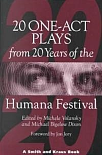 Twenty One-Act Plays from Twenty Years of the Humana Festival (Paperback)