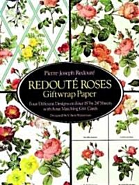 Redoute Roses Giftwrap Paper (Paperback)
