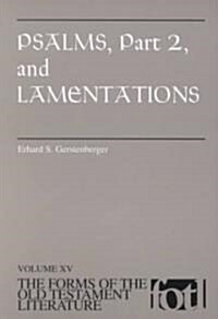 Psalms, Part 2 and Lamentations (Paperback)