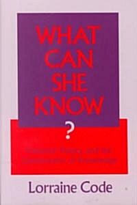 What Can She Know? (Paperback)