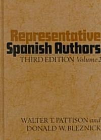 Representative Spanish Authors (Hardcover, 3)