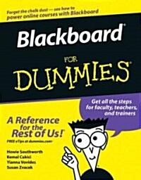 Blackboard for Dummies (Paperback)