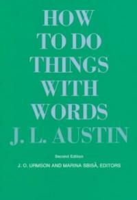 How to do things with words 2nd ed