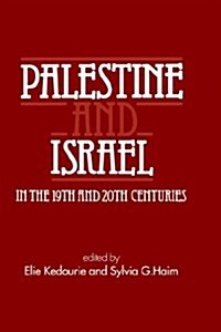 Palestine and Israel in the 19th and 20th Centuries (Paperback)