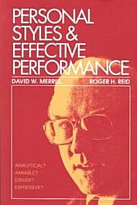 Personal Styles & Effective Performance (Paperback)