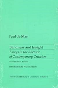 Blindness and Insight (Paperback, 2nd)