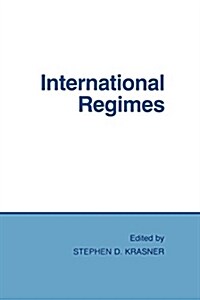 [중고] International Regimes (Paperback)