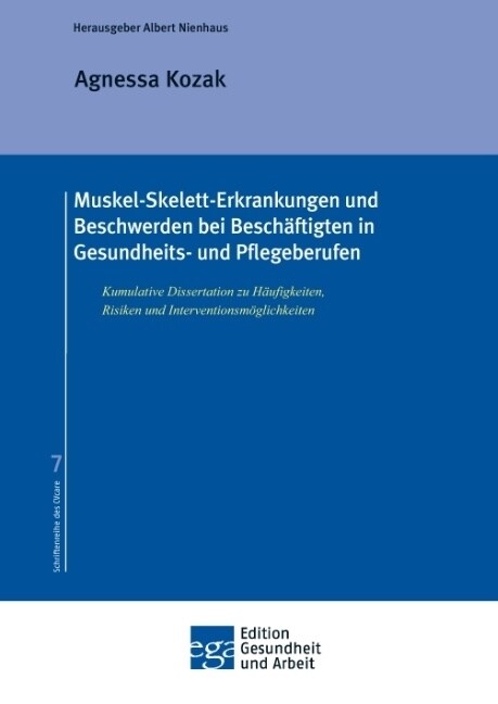 Muskel-Skelett-Erkrankungen und Beschwerden bei Besch?tigten in Gesundheits- und Pflegeberufen (Paperback)