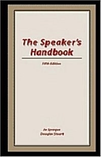 The Speakers Handbook (Hardcover, 5)
