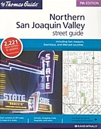 The Thomas Guide San Joaquin County Street Guide (Thomas Guide Northern San Joaquin Valley) (Spiral-bound, 0007-)