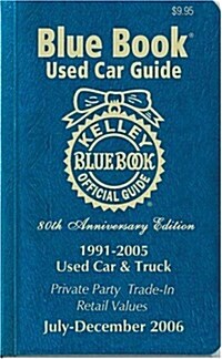 Kelley Blue Book Used Car Guide: July-December 2006 (Paperback, 80th Annv)