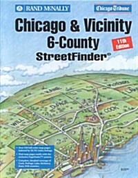 Rand McNally Chicago & Vicinity 6-County: Streetfinder (Ring-bound, 11th)