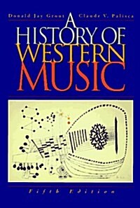 [중고] A History of Western Music (Hardcover, 5th)