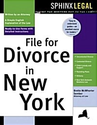 File for Divorce in New York (Paperback, 3 Sub)