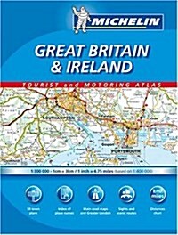 Michelin Great Britain and Ireland Tourist and Motoring Atlas (Michelin Tourist and Motoring Atlas) (Spiral-bound, Multilingual)