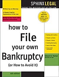 How to File Your Own Bankruptcy or How to Avoid It (Paperback, 6)