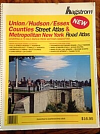 Union County, Hudson County, Essex County, Metropolitan New York City Atlas (Spiral-bound)