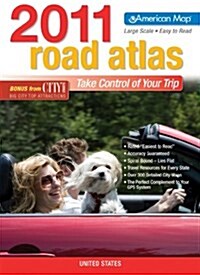 US ROAD ATLAS 2011 LARGE PRINT (American Map Road Atlas) (Spiral-bound, Spi Lrg)