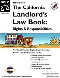 The California Landlords Law Book:: Rights and Responsibilities (California Landlords Law Book Vol I :  Rights and Responsibilities) (Paperback, 9th)