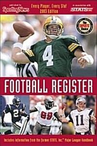 Pro Football Register : Every Player; Every Stat! (Paperback)
