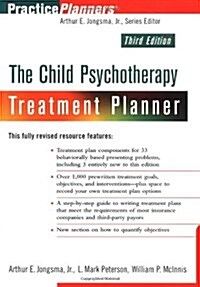 The Child Psychotherapy Treatment Planner (PracticePlanners) (Paperback, 3)