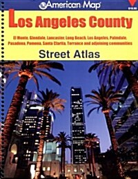 American Map Los Angeles County Street Atlas (Paperback)