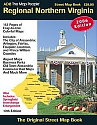 ADC The Map People Regional Northern Virginia: Steet Map Book (American Map Regional Street Atlas: Northern Virginia) (Paperback, 10th)