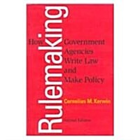 Rulemaking: How Government Agencies Write Law and Make Policy (Paperback, 2nd)