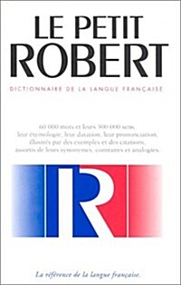 Le nouveau petit Robert: dictionnaire alphabétique et analogique de la langue française (Hardcover)