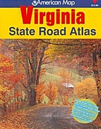 Virginia State Road Atlas (Paperback, 6th)