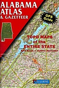 Alabama Atlas & Gazetter (Paperback, 1st)