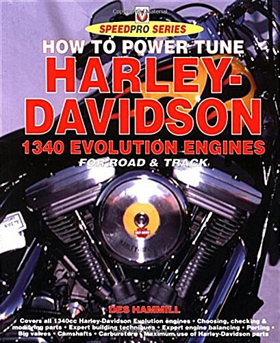 How to Build & Power-Tune Harley Davidson Evolution Engines (Speedpro Series) (Paperback)