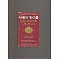 Websters II New Riverside Dictionary (Mass Market Paperback, Rei)